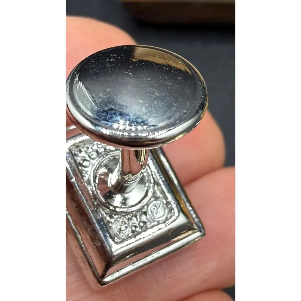 Vintage Men’s Cufflink Lot – Swank Swarovski MOP Glass + More